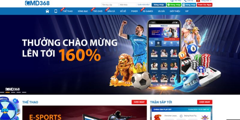 Tìm hiểu về sảnh cược CMD 368 33Win